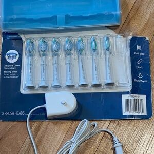 Philips Electric Toothbrush Replacement Brush Head, Charger and Travel Case